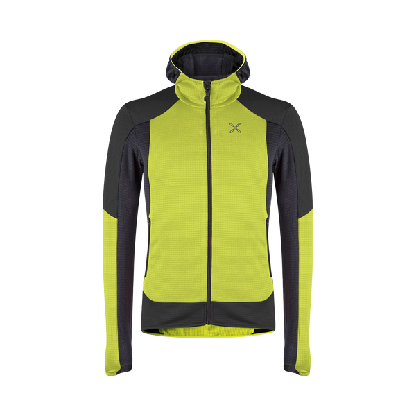 Men's Stretch Color 2 Zip-Up Fleece Jersey for Trekking | Montura Men's Stretch Color 2 Zip-Up Fleece Jersey for Trekking | Montura