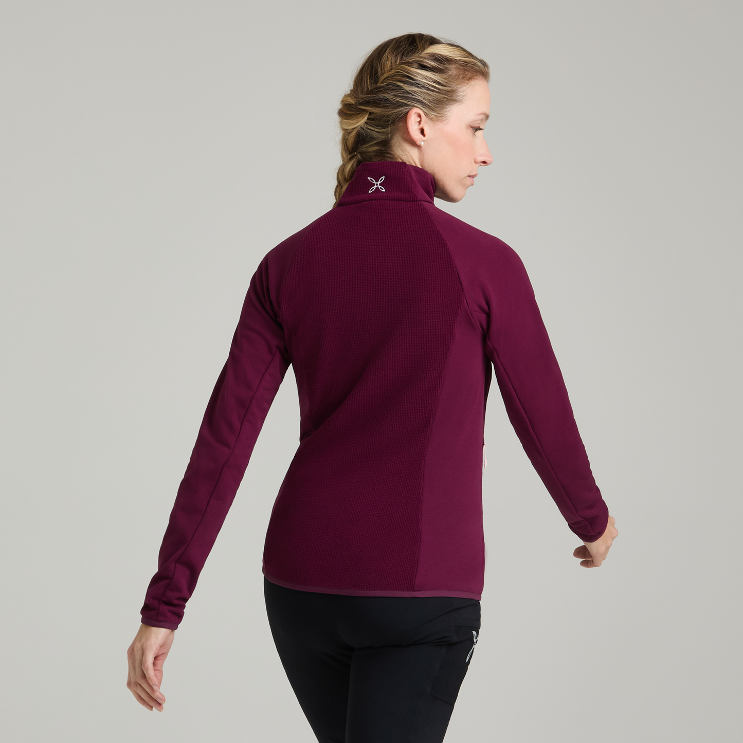 Women's Stretch 2 Zip-Up Fleece for Trekking | Montura – Montura Women's Stretch 2 Zip-Up Fleece for Trekking | Montura – Montura