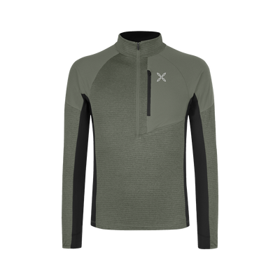 MONTURA Smooth Maglia Secondo Strato Invernale in Caldo Pile Traspirante - Verde Lime (S MONTURA Smooth Maglia Secondo Strato Invernale in Caldo Pile Traspirante - Verde Lime (S