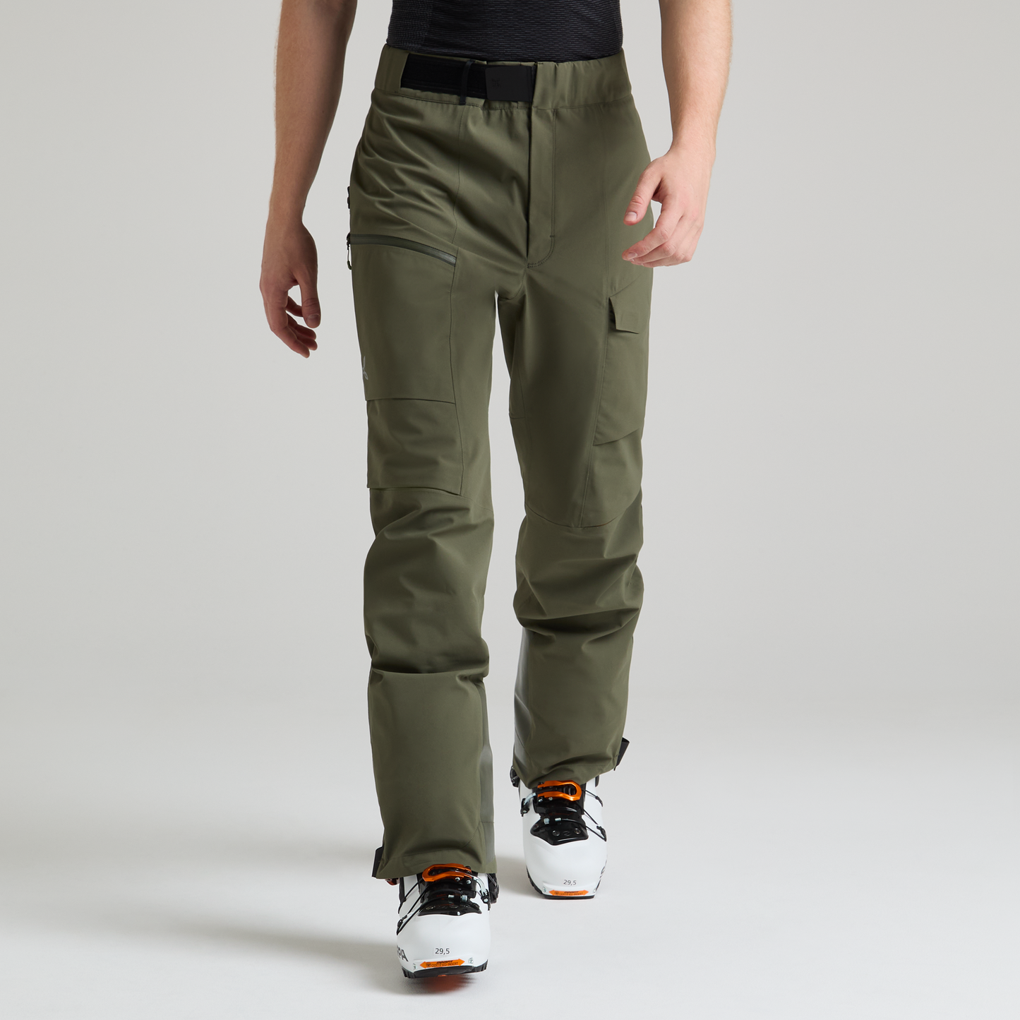 SCAPE CELES PANTS  Mサイズ OLIVE/BLACK Ayden Linen Pant