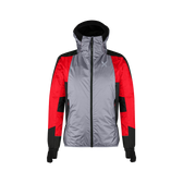 MID GREY/POWER RED